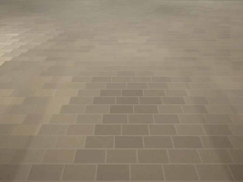 Kostka brukowa przed myciem — Plac manewrowy firmy, Gliwice-Łabędy